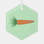 Een Wortel voor Kerstmanskinderen Glas Ornament (Voorkant)