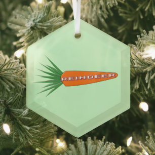 Een Wortel voor Kerstmanskinderen Glas Ornament