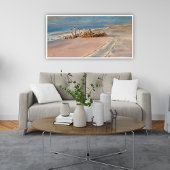 Een wrak op Skagen Nordstrand, P.S. Krøyer Art Poster