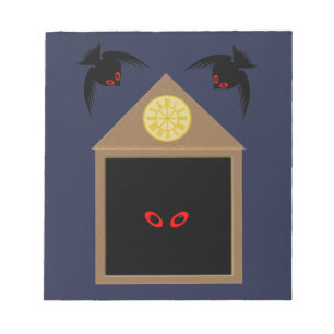 Een Wreedheid van Raven Halloween Notitieblok