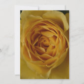 Een Yellow Rose 50e verjaardag uitnodiging (Achterkant)