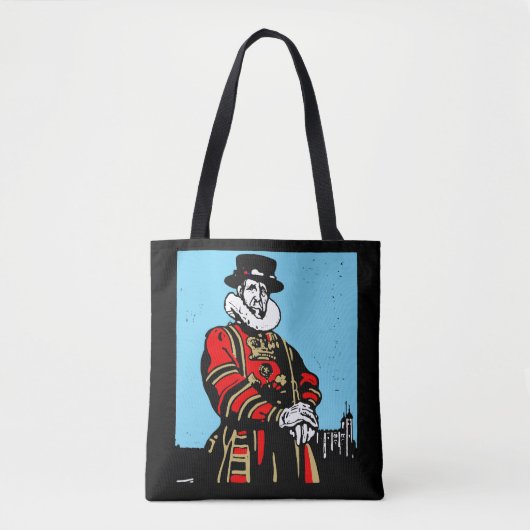 Een Yeoman Warder of Beefeater Tote Bag (Voorkant)