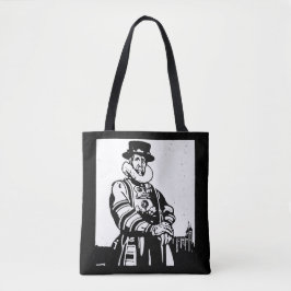 Een Yeoman Warder of Beefeater Tote Bag