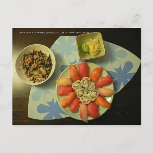 Een Yum Meal... Briefkaart (Voorkant)