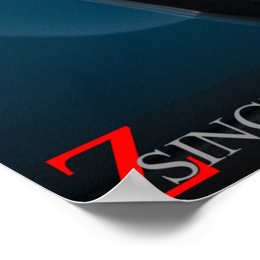 Eén Z de Hot Car Edition Poster (Hoek)