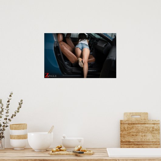 Eén Z de Hot Car Edition Poster (Keuken)