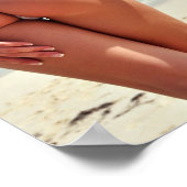 Eén Z "Hou je ogen op de oceaan" Poster (Hoek)