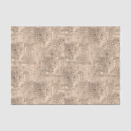 Een zacht bruine kleur herhaalt patroon van vele l tissuepapier