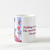 Een zacht gesproken waarheid koffiemok (Center)