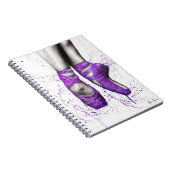 Een zachte ballet nacht notitieboek (Rechterzijde)