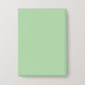 Een zachte bleke mintgroene achtergrond button (Voorkant)