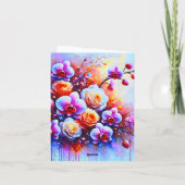 Een zachte flits, kaart voor iedereen (Achterkant)