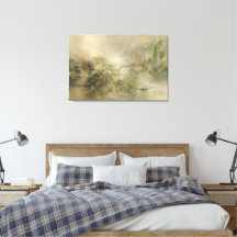 Een zachte gevoel van afstand – een abstract lands