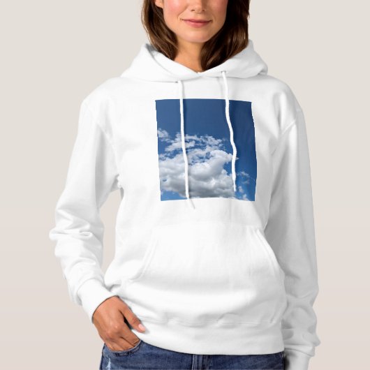 Een zachte hoek van wolken hoodie (Voorkant)