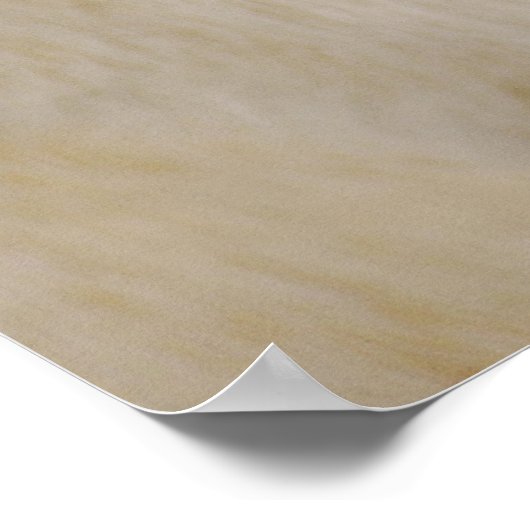 Een zachte leeuw voor Zuid-Afrika Poster (Hoek)