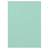 Een zachte mint gedempte effen kleur. tafelkleed (Voorkant)