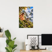 Een zachte ontdekking poster (Thuiskantoor)