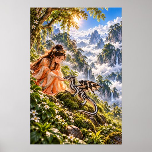 Een zachte ontdekking poster (Voorkant)