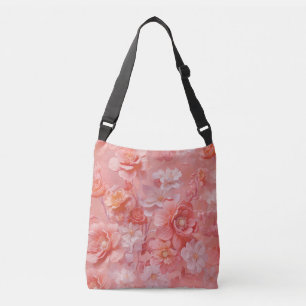 Een zachte, rozeachtige oranje tint genaamd Peach Crossbody Tas