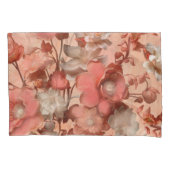 Een zachte, rozeachtige oranje tint genaamd Peach Kussensloop (Voorkant)