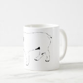 Een zachte start, Bulldog Art Mok (Voorkant rechts)