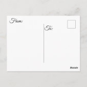 "EEN ZACHTE SWAY" BRIEFKAART (Achterkant)