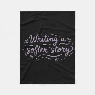 Een zachter verhaal schrijven voor de geestelijke  fleece deken