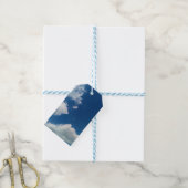 Een zachtheid aan de wolken cadeaulabel (Met Touw)
