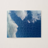 Een zachtheid aan de wolken legpuzzel (Horizontaal)