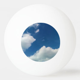 Een zachtheid aan de wolken pingpongbal