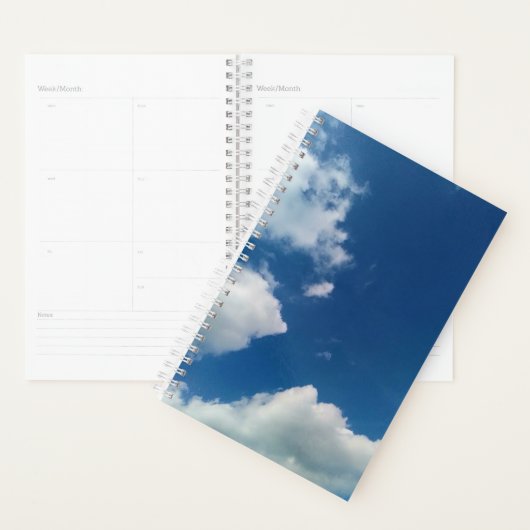 Een zachtheid aan de wolken planner (Display)