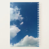 Een zachtheid aan de wolken planner (Achterkant)
