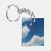 Een zachtheid aan de wolken sleutelhanger (Voorkant Links)