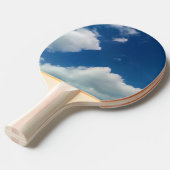 Een zachtheid aan de wolken tafeltennisbatje (Voorkant Gekanteld)