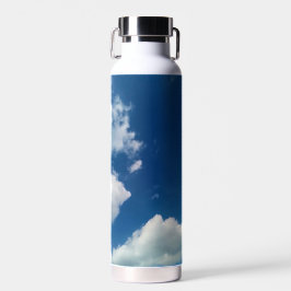 Een zachtheid aan de wolken waterfles