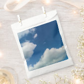 Een zachtheid in de wolken bedankzakje (Geknipt)