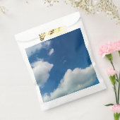 Een zachtheid in de wolken bedankzakje (Gezegeld)