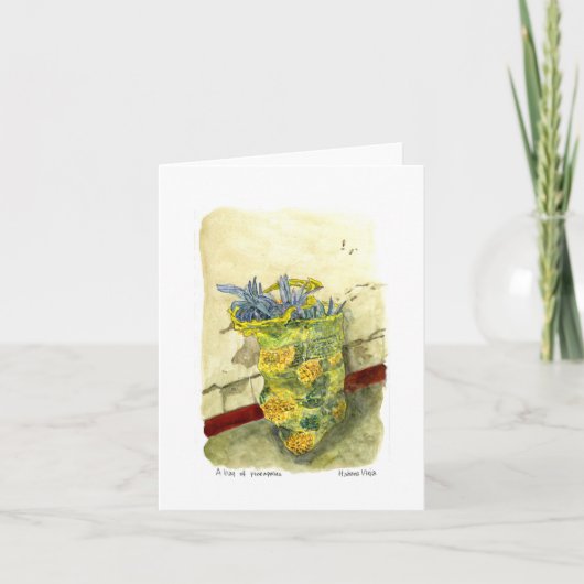 Een zak ananassen, Oud Havana, Cuba Kaart (Voorkant)