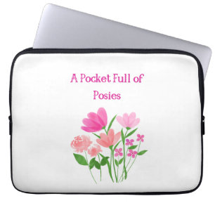 Een Zak Vol Posies Laptop Sleeve