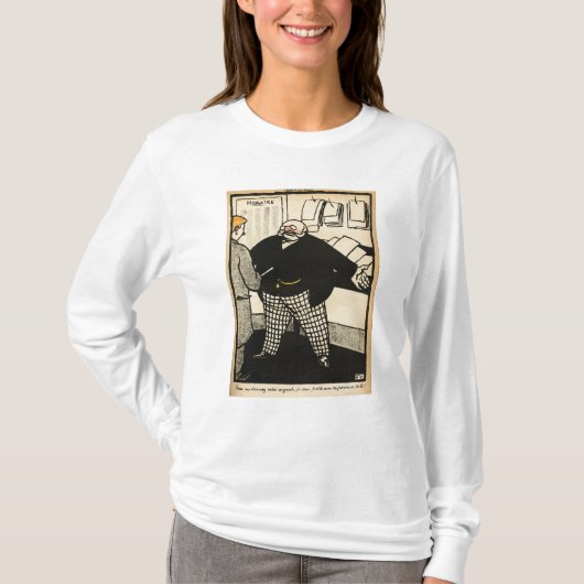 Een zakelijk man en zijn cliënt t-shirt (Voorkant)