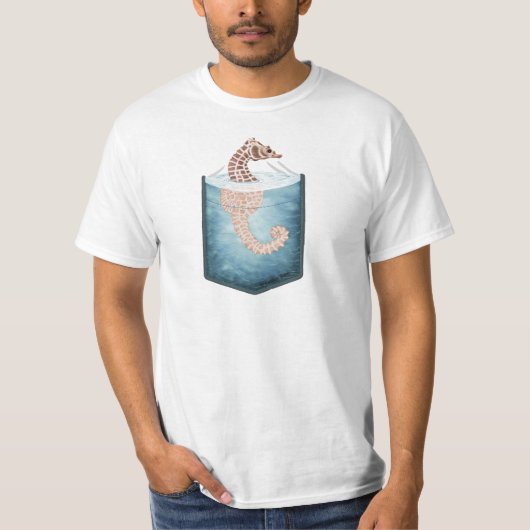 Een zakzeepaardje t-shirt (Voorkant)