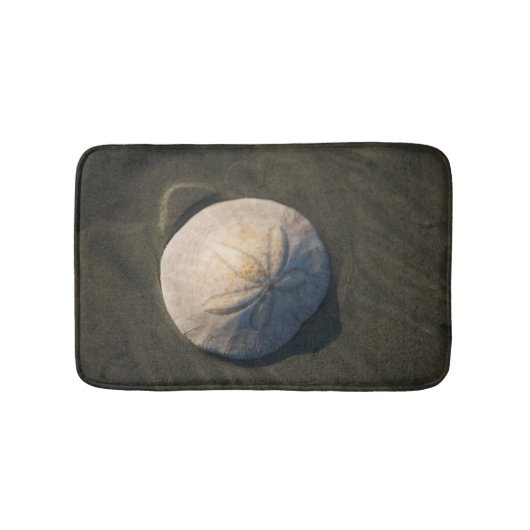 Een zanddollar op het strand badmat (Voorkant)