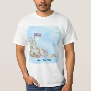 Een zandkasteel T-shirt