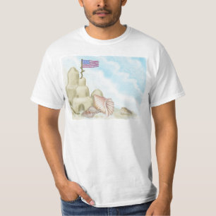 Een zandkasteel T-shirt