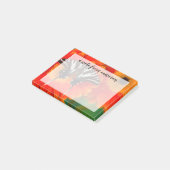 Een Zebra-swallowtail-vlinder Post-it® Notes (Schuin)