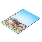 Een Zebra van de Tulpen Notitieboek (Linkerzijde)