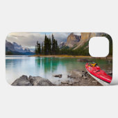 Een zee kayak aan de kust van Spirit Case-Mate iPhone Case (Achterkant (horizontaal))