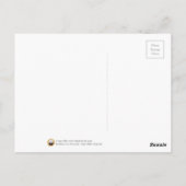 Een zee moeder die haar pup voedt briefkaart (Achterkant)