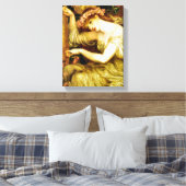 Een Zee pellerspoeling Raphaelite 1877 Canvas Afdruk (Insitu (Slaapkamer))