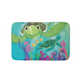 Een Zee-schildpad Badmat (Voorkant)